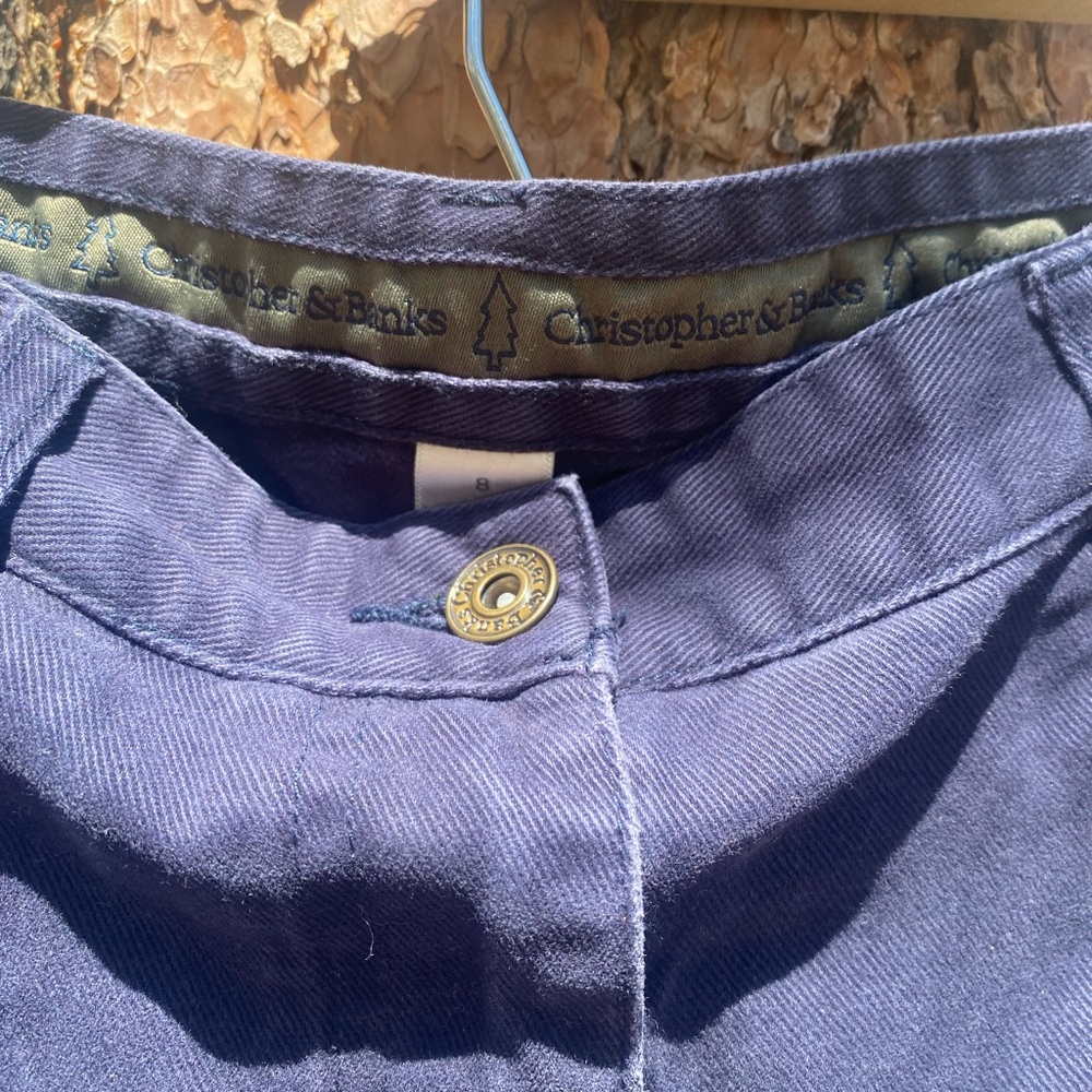 Christopher & Banks navy blue pants